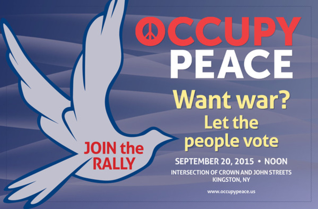 Occupy Peace poster